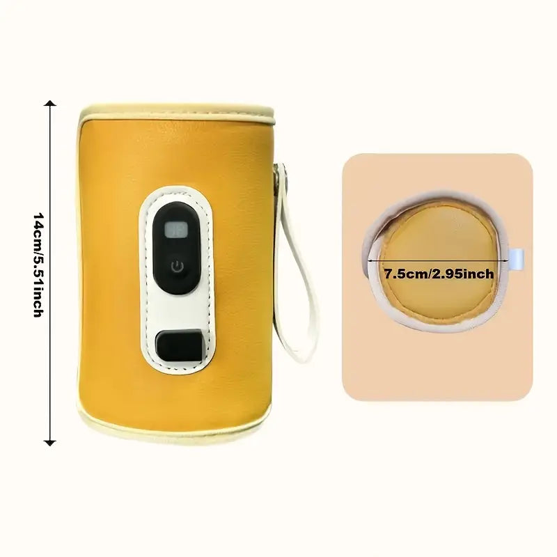 4 Colour option Baby Bottle Warmer USB Powered with Digital Thermometer